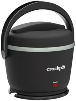 Crock-Pot Electric Lunch Box Food Warmer 20oz – Black Edition-67GG