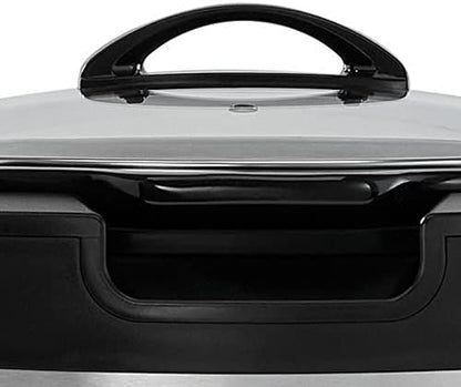 Crock-Pot Thermoshield 6 Quart Slow Cooker with Carry Handles Edition-U1XS