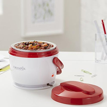 Crock-Pot Portable Lunch Food Warmer – Red Edition-TLZL