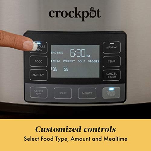Crock-Pot MyTime 6 Quart Programmable Slow Cooker Edition-DLYR