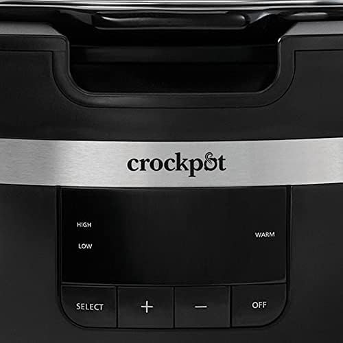 Crock-Pot Thermoshield 6 Quart Slow Cooker with Carry Handles Edition-U1XS