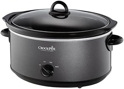 Crock-Pot 7 Quart Slow Cooker – Charcoal Edition-4X5J
