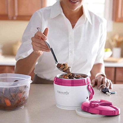 Crock-Pot Lunch Crock Portable Food Warmer 20oz – Pink Edition-DEOV