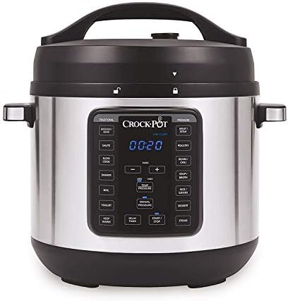Crock-Pot 8 Quart Express Crock Multi-Use Pressure Cooker Edition-CF35