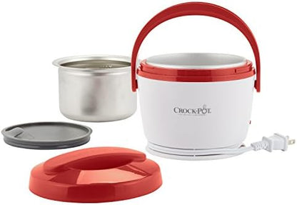 Crock-Pot Portable Lunch Food Warmer – Red Edition-TLZL