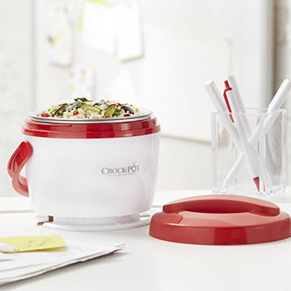 Crock-Pot Portable Lunch Food Warmer – Red Edition-TLZL