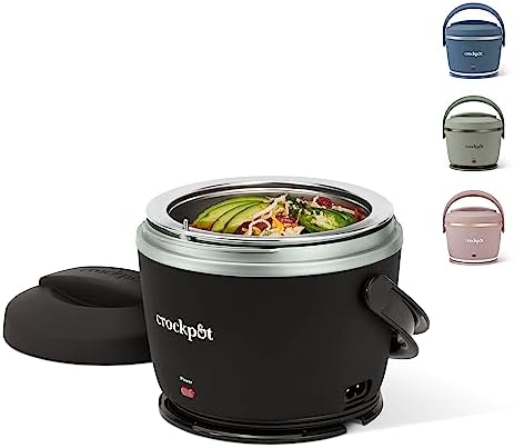 Crock-Pot Electric Lunch Box Food Warmer 20oz – Black Edition-67GG