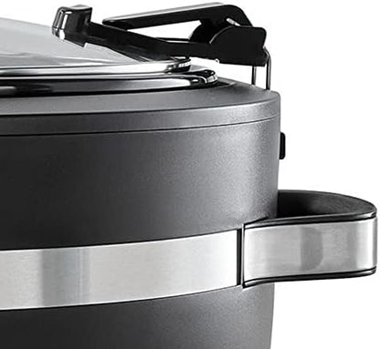 Crock-Pot Thermoshield 6 Quart Slow Cooker with Carry Handles Edition-U1XS