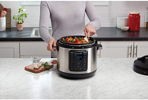 Crock-Pot 8 Quart Express Crock Multi-Use Pressure Cooker Edition-CF35