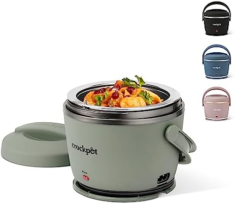 Crock-Pot Portable Electric Lunch Box Food Warmer – Green Edition-MK0F