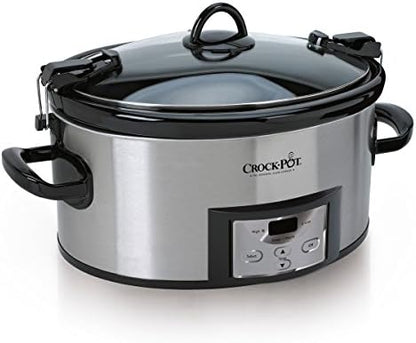 Crock-Pot Cook & Carry 6 Quart Programmable Slow Cooker Edition-AHRN