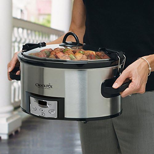 Crock-Pot Cook & Carry 6 Quart Programmable Slow Cooker Edition-AHRN