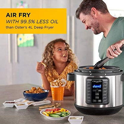 Crock-Pot Express Crisp 8 Quart 10-in-1 Pressure Cooker Edition-CW1Q