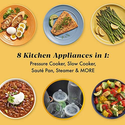 Crock-Pot 8 Quart Express Crock Multi-Use Pressure Cooker Edition-CF35