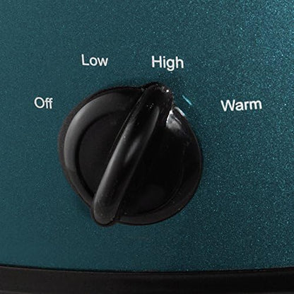 Crock-Pot 7 Quart Manual Slow Cooker – Turquoise Edition-BNQ6