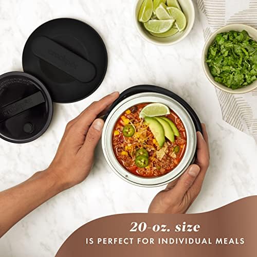 Crock-Pot Electric Lunch Box Food Warmer 20oz – Black Edition-67GG