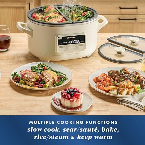 Crock-Pot MultiMeal Multicooker with Programmable Slow Cooker Edition-CXQL