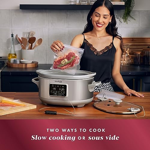 Crock-Pot 7 Quart Programmable Cook & Carry Slow Cooker Edition-VJ15