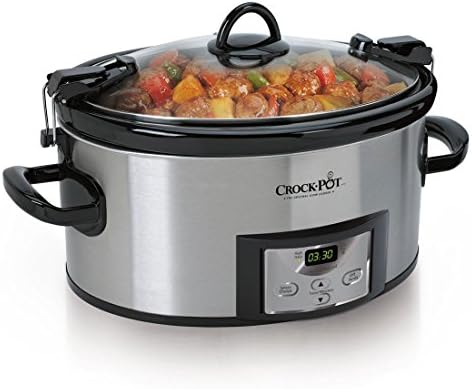 Crock-Pot Cook & Carry 6 Quart Programmable Slow Cooker Edition-AHRN