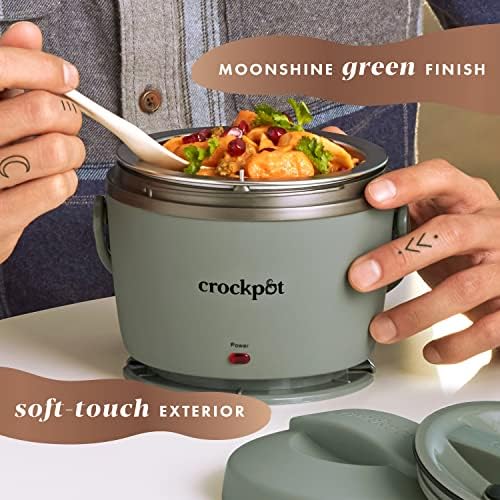 Crock-Pot Portable Electric Lunch Box Food Warmer – Green Edition-MK0F