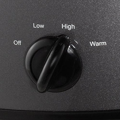 Crock-Pot 7 Quart Slow Cooker – Charcoal Edition-4X5J