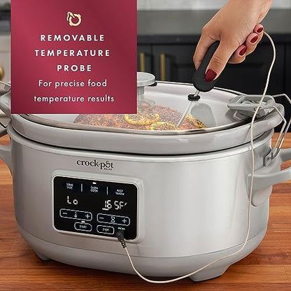 Crock-Pot 7 Quart Programmable Cook & Carry Slow Cooker Edition-VJ15