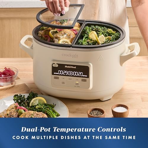 Crock-Pot MultiMeal Multicooker with Programmable Slow Cooker Edition-CXQL