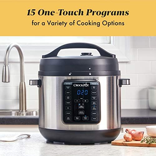Crock-Pot 8 Quart Express Crock Multi-Use Pressure Cooker Edition-CF35