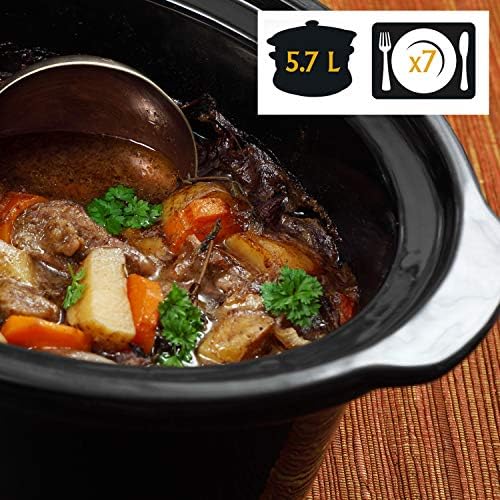 Crock-Pot Cook & Carry 6 Quart Portable Slow Cooker Edition-D3XF