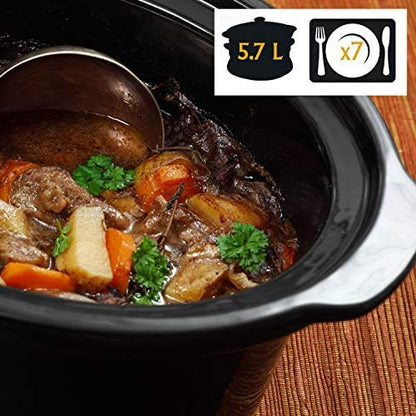 Crock-Pot Cook & Carry 6 Quart Portable Slow Cooker Edition-D3XF
