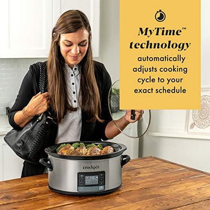 Crock-Pot MyTime 6 Quart Programmable Slow Cooker Edition-DLYR