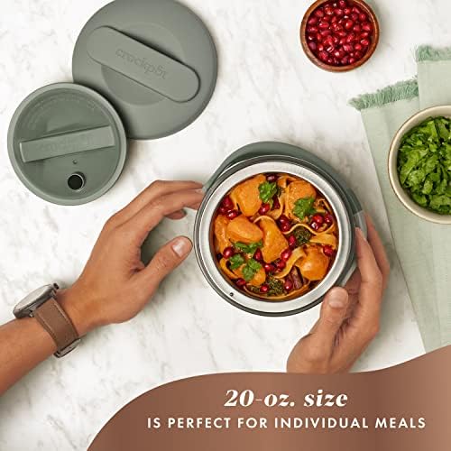 Crock-Pot Portable Electric Lunch Box Food Warmer – Green Edition-MK0F