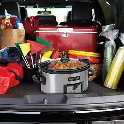 Crock-Pot Cook & Carry 6 Quart Programmable Slow Cooker Edition-AHRN