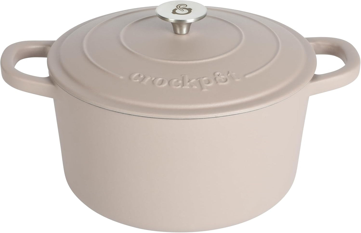 Crock-Pot 3 Quart Enameled Cast Iron Dutch Oven – Aqua Edition-AMS5