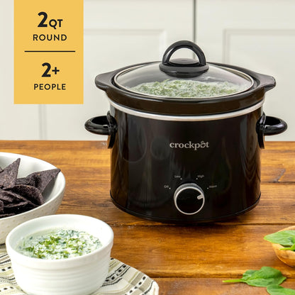 Crock-Pot 2 Quart Mini Slow Cooker – Classic Compact Cooker Edition-AAE5