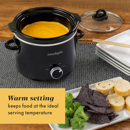 Crock-Pot 2 Quart Mini Slow Cooker – Classic Compact Cooker Edition-AAE5